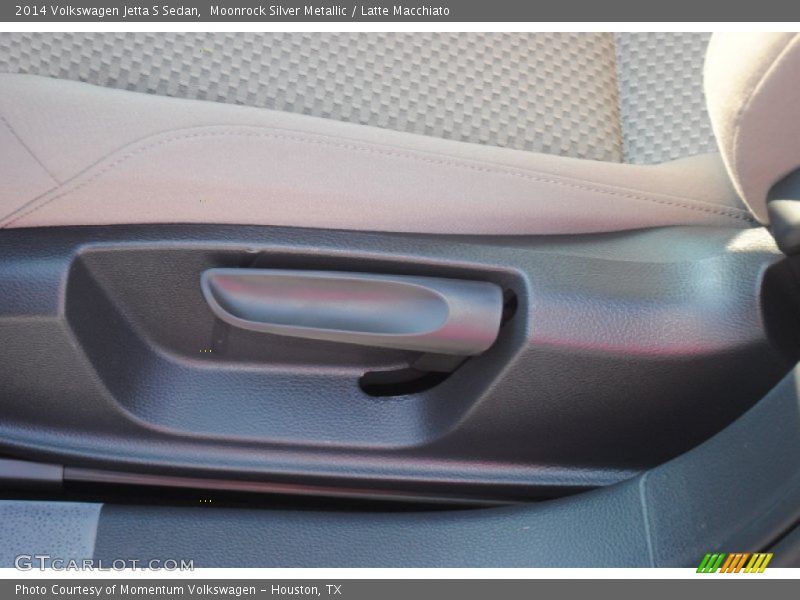 Moonrock Silver Metallic / Latte Macchiato 2014 Volkswagen Jetta S Sedan