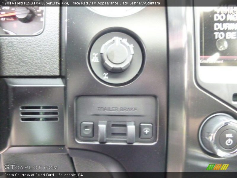 Race Red / FX Appearance Black Leather/Alcantara 2014 Ford F150 FX4 SuperCrew 4x4