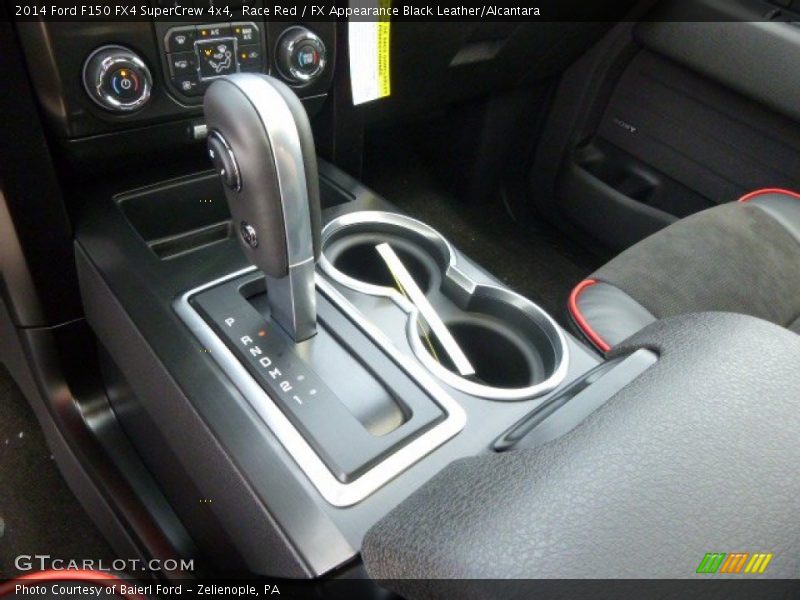 Race Red / FX Appearance Black Leather/Alcantara 2014 Ford F150 FX4 SuperCrew 4x4