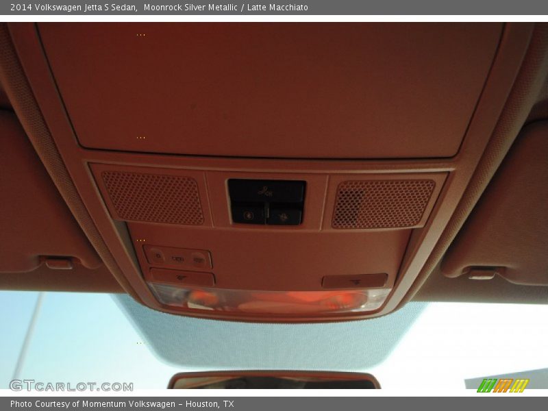Moonrock Silver Metallic / Latte Macchiato 2014 Volkswagen Jetta S Sedan