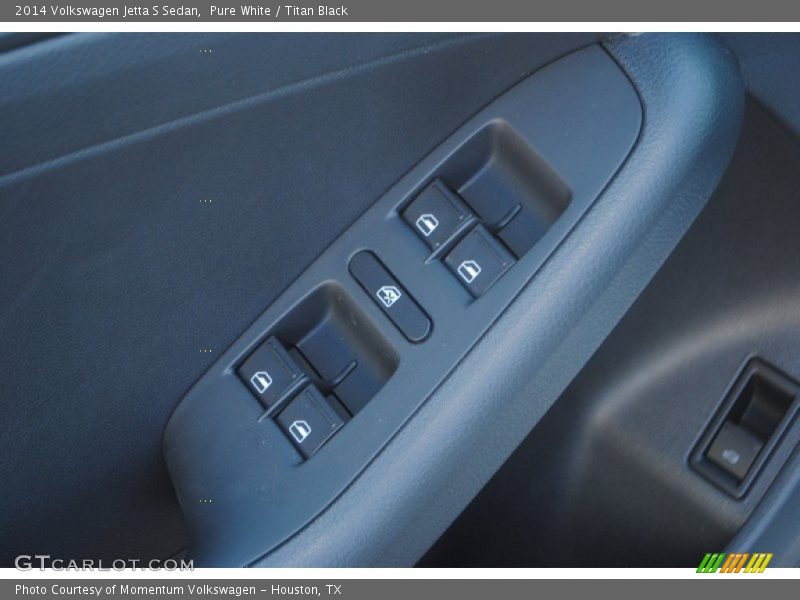 Pure White / Titan Black 2014 Volkswagen Jetta S Sedan