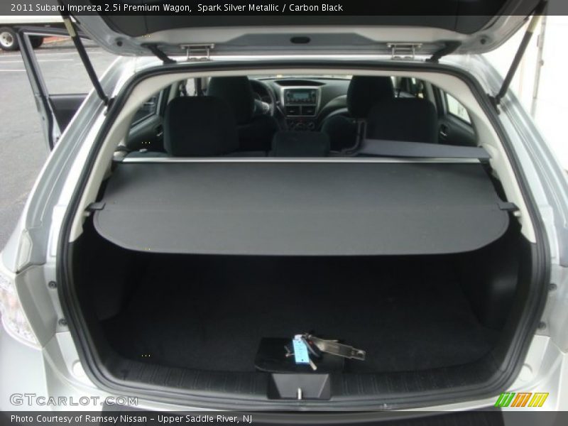 Spark Silver Metallic / Carbon Black 2011 Subaru Impreza 2.5i Premium Wagon
