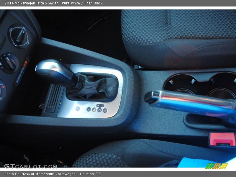 Pure White / Titan Black 2014 Volkswagen Jetta S Sedan