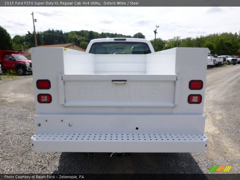 Oxford White / Steel 2015 Ford F350 Super Duty XL Regular Cab 4x4 Utility