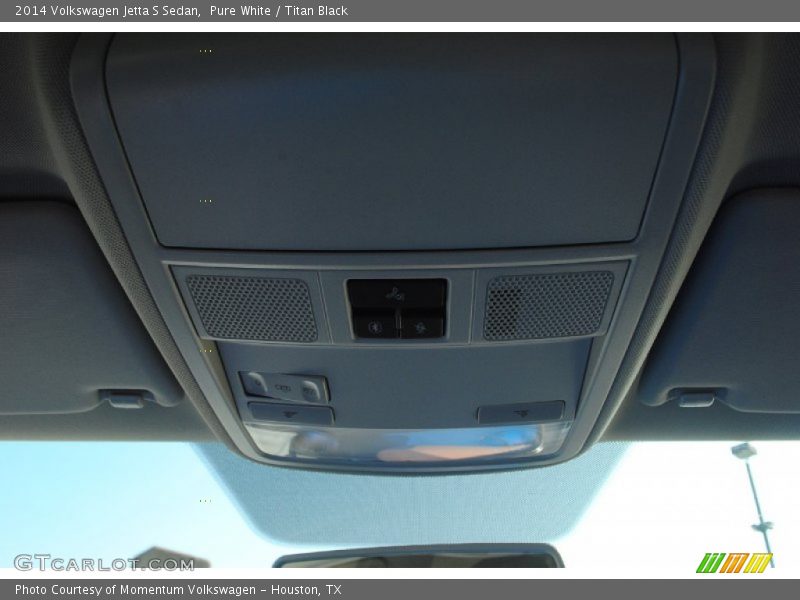 Pure White / Titan Black 2014 Volkswagen Jetta S Sedan