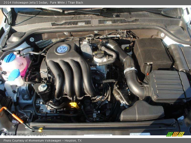 Pure White / Titan Black 2014 Volkswagen Jetta S Sedan