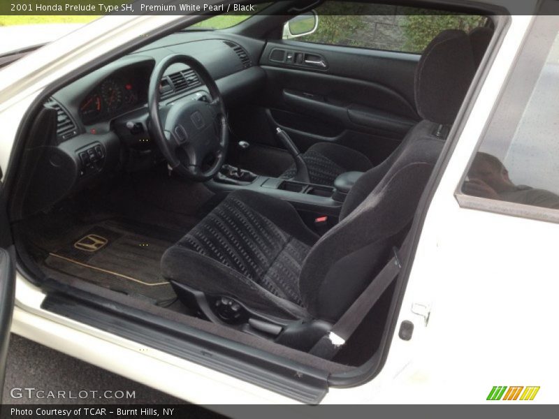 Premium White Pearl / Black 2001 Honda Prelude Type SH
