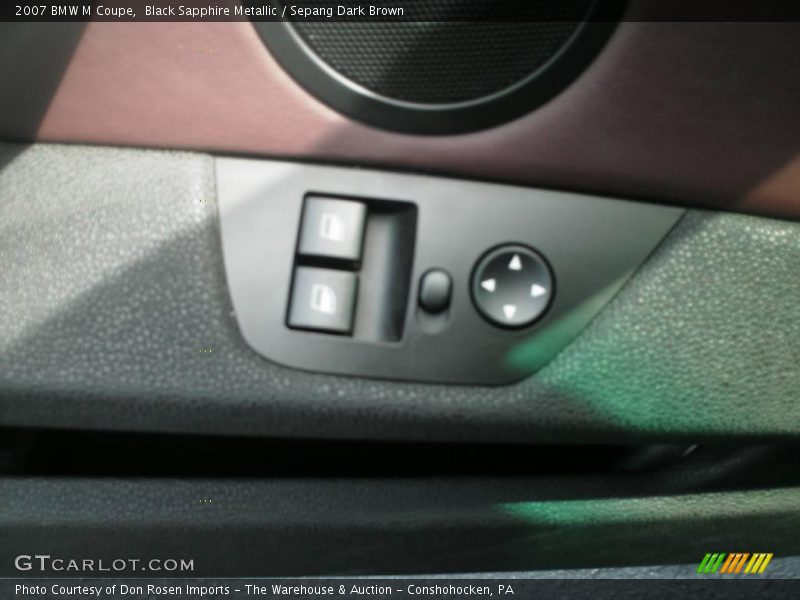 Black Sapphire Metallic / Sepang Dark Brown 2007 BMW M Coupe