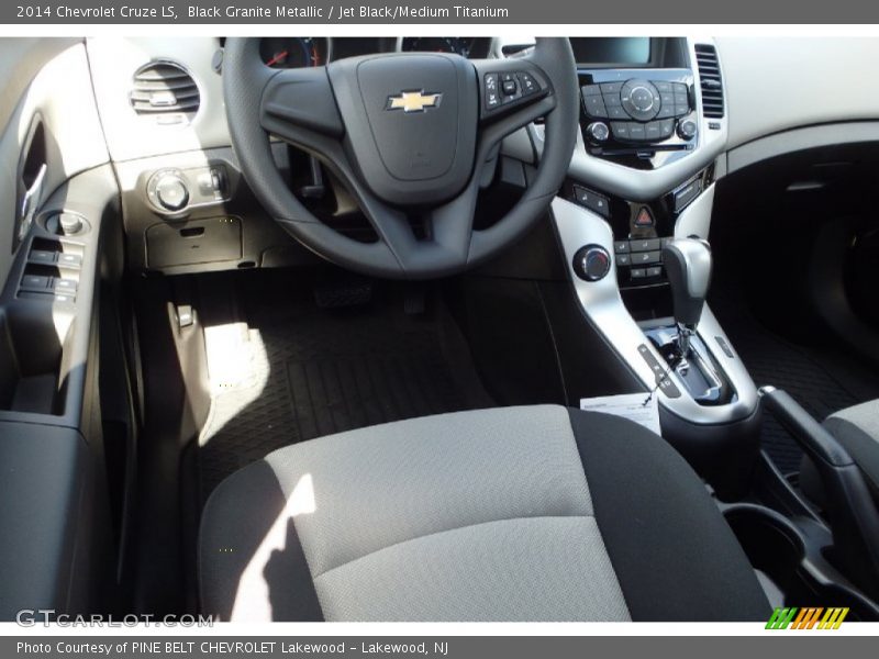Black Granite Metallic / Jet Black/Medium Titanium 2014 Chevrolet Cruze LS