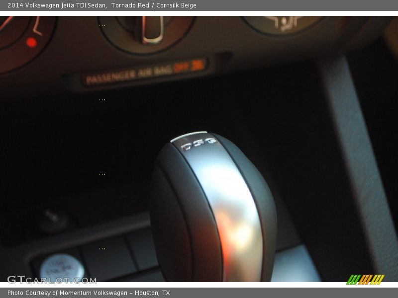 Tornado Red / Cornsilk Beige 2014 Volkswagen Jetta TDI Sedan