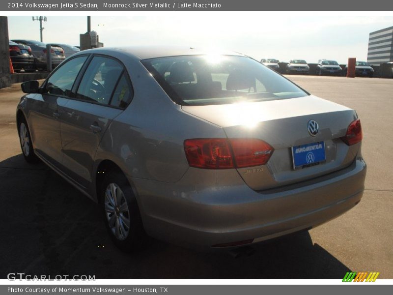 Moonrock Silver Metallic / Latte Macchiato 2014 Volkswagen Jetta S Sedan