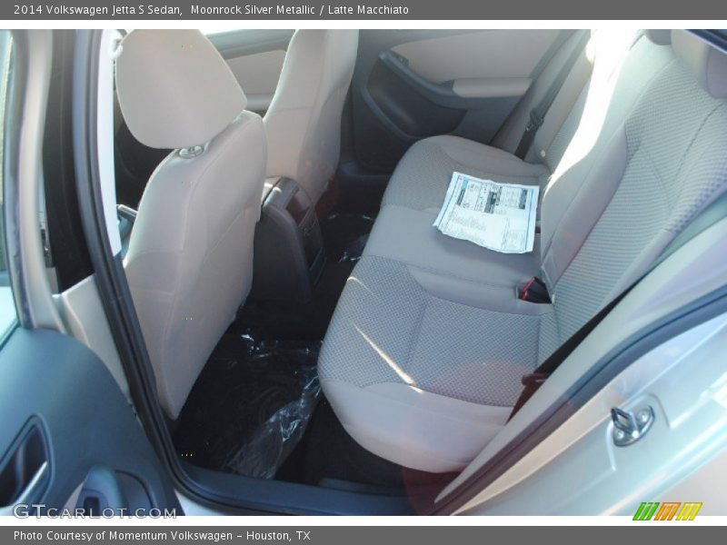 Moonrock Silver Metallic / Latte Macchiato 2014 Volkswagen Jetta S Sedan