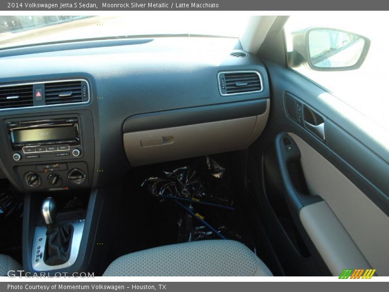 Moonrock Silver Metallic / Latte Macchiato 2014 Volkswagen Jetta S Sedan