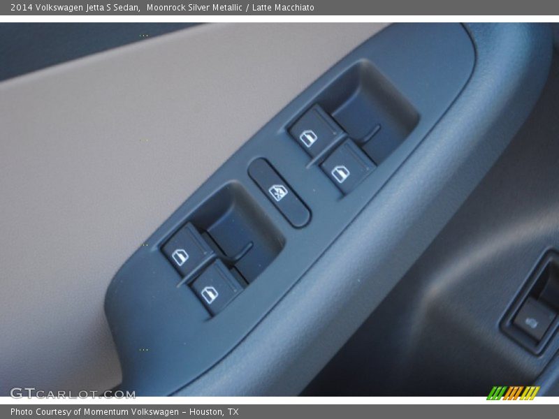 Moonrock Silver Metallic / Latte Macchiato 2014 Volkswagen Jetta S Sedan