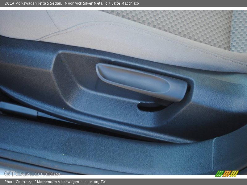 Moonrock Silver Metallic / Latte Macchiato 2014 Volkswagen Jetta S Sedan