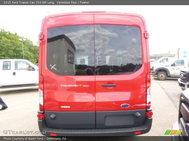  2015 Transit Van 350 MR Long Vermillion Red