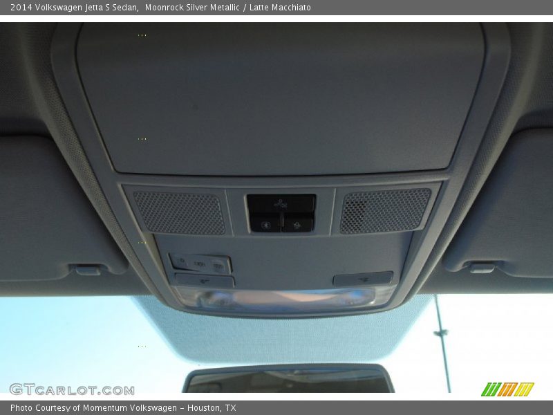 Moonrock Silver Metallic / Latte Macchiato 2014 Volkswagen Jetta S Sedan
