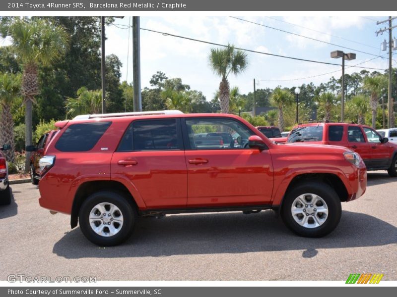 Barcelona Red Metallic / Graphite 2014 Toyota 4Runner SR5