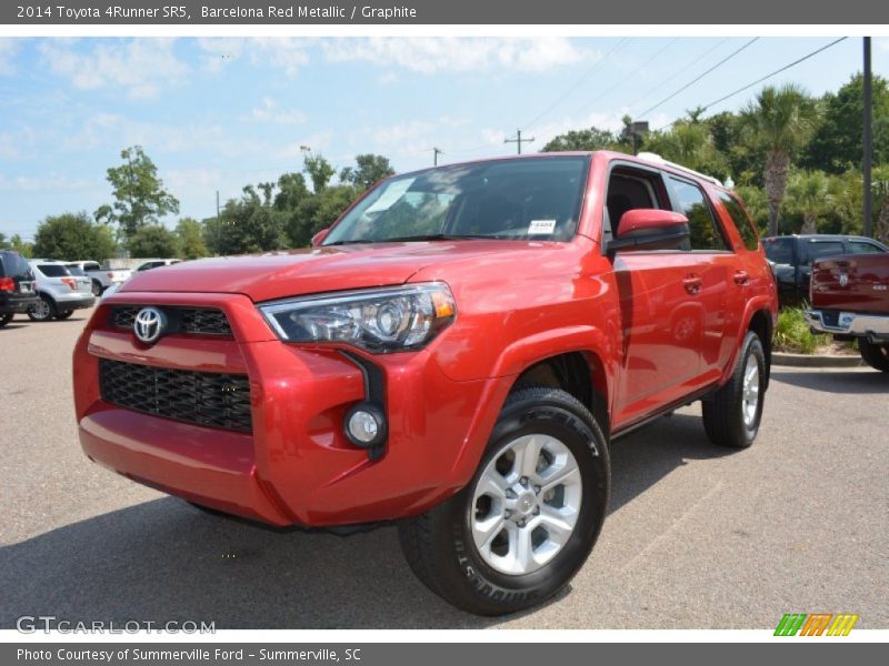 Front 3/4 View of 2014 4Runner SR5