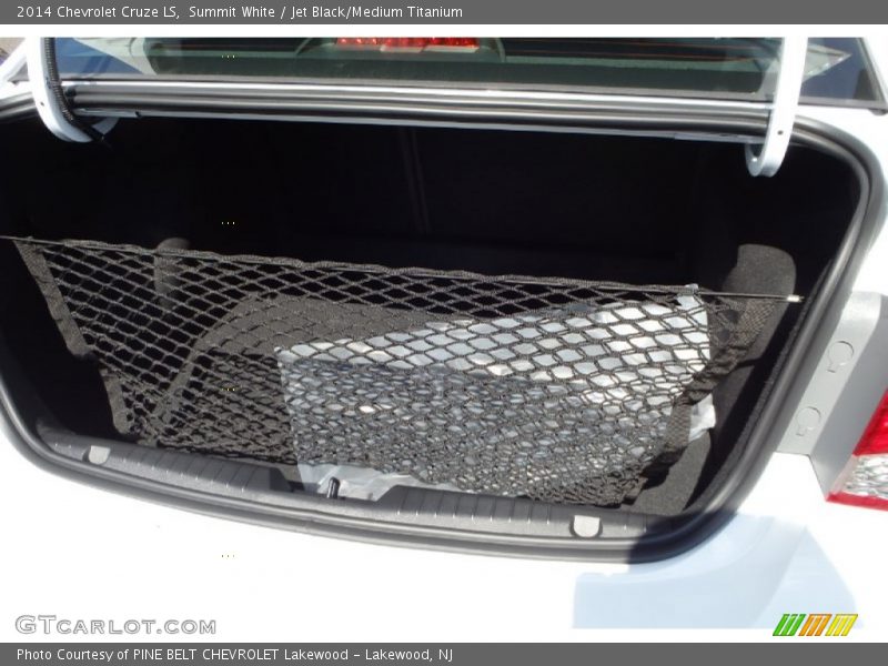 Summit White / Jet Black/Medium Titanium 2014 Chevrolet Cruze LS