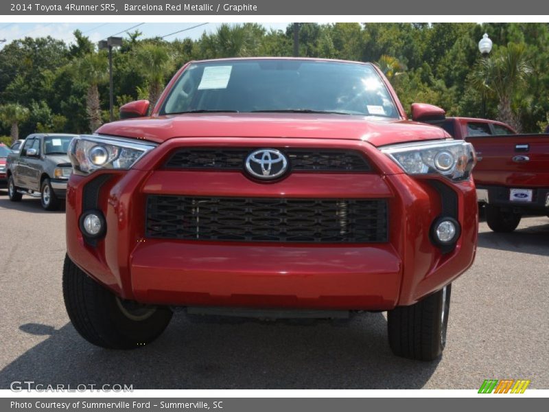 Barcelona Red Metallic / Graphite 2014 Toyota 4Runner SR5