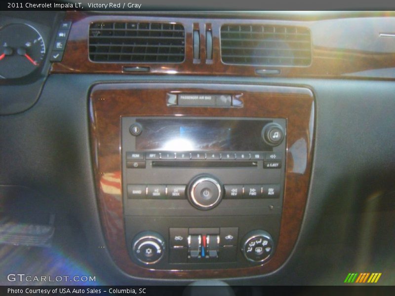 Victory Red / Gray 2011 Chevrolet Impala LT