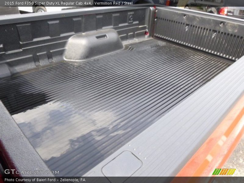 Vermillion Red / Steel 2015 Ford F350 Super Duty XL Regular Cab 4x4