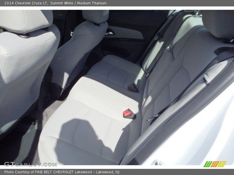 Summit White / Medium Titanium 2014 Chevrolet Cruze LT