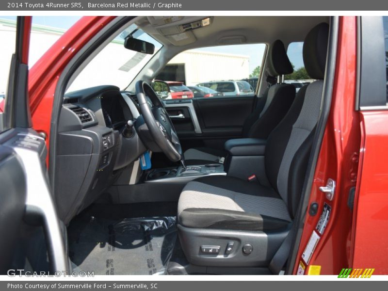 Barcelona Red Metallic / Graphite 2014 Toyota 4Runner SR5