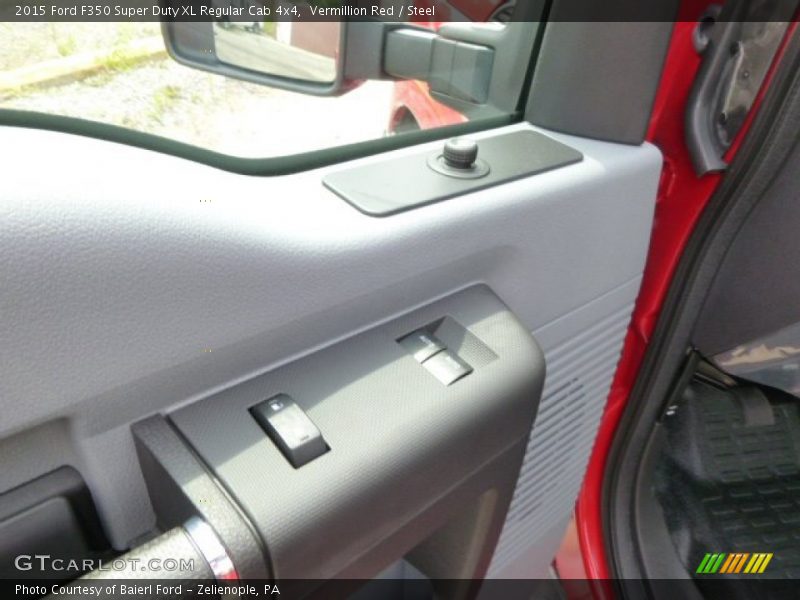 Vermillion Red / Steel 2015 Ford F350 Super Duty XL Regular Cab 4x4