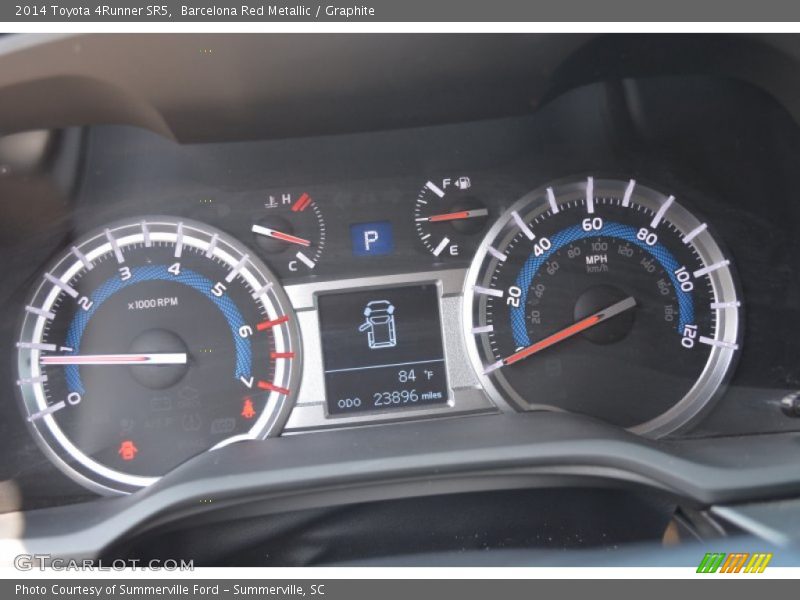Barcelona Red Metallic / Graphite 2014 Toyota 4Runner SR5