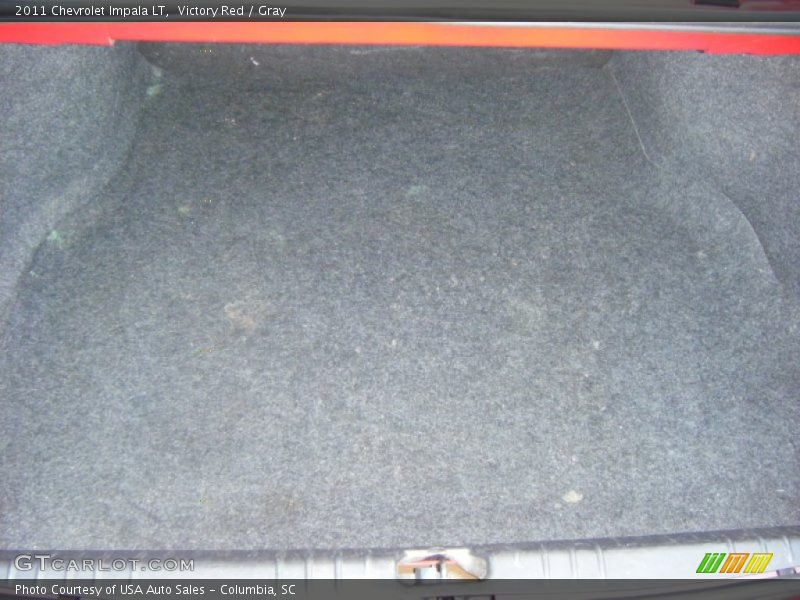 Victory Red / Gray 2011 Chevrolet Impala LT