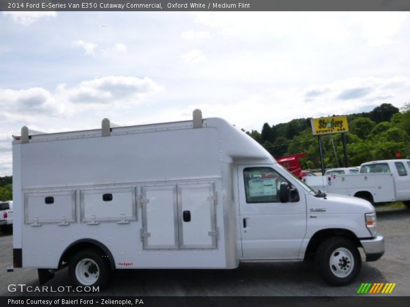 Oxford White / Medium Flint 2014 Ford E-Series Van E350 Cutaway Commercial