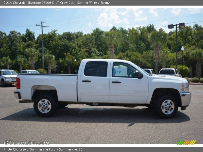 Summit White / Ebony 2014 Chevrolet Silverado 2500HD LT Crew Cab