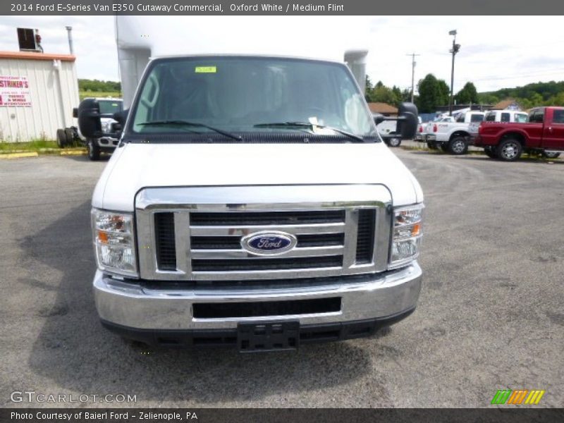 Oxford White / Medium Flint 2014 Ford E-Series Van E350 Cutaway Commercial