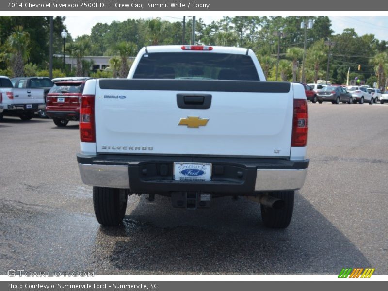 Summit White / Ebony 2014 Chevrolet Silverado 2500HD LT Crew Cab