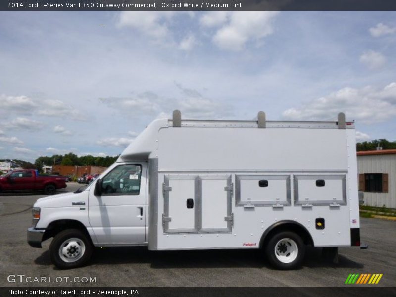 Oxford White / Medium Flint 2014 Ford E-Series Van E350 Cutaway Commercial