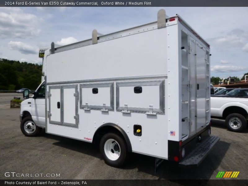 Oxford White / Medium Flint 2014 Ford E-Series Van E350 Cutaway Commercial