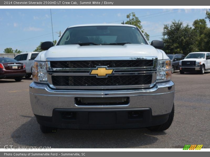 Summit White / Ebony 2014 Chevrolet Silverado 2500HD LT Crew Cab
