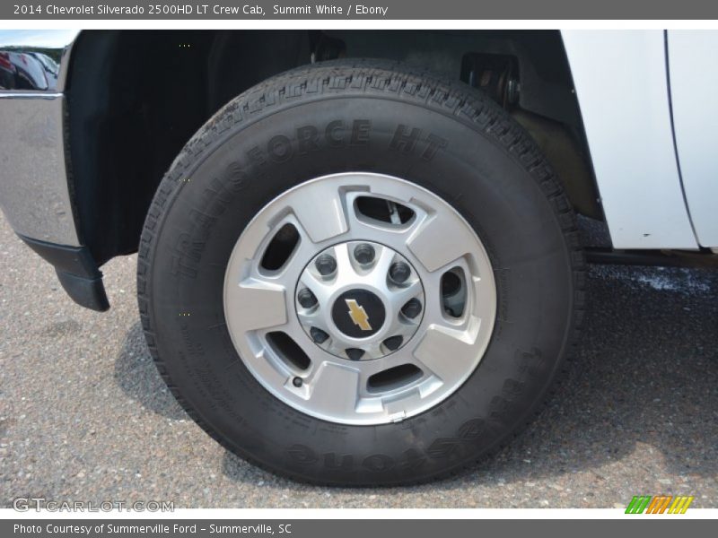 Summit White / Ebony 2014 Chevrolet Silverado 2500HD LT Crew Cab
