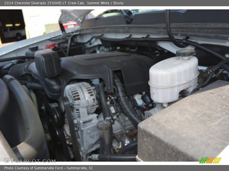Summit White / Ebony 2014 Chevrolet Silverado 2500HD LT Crew Cab