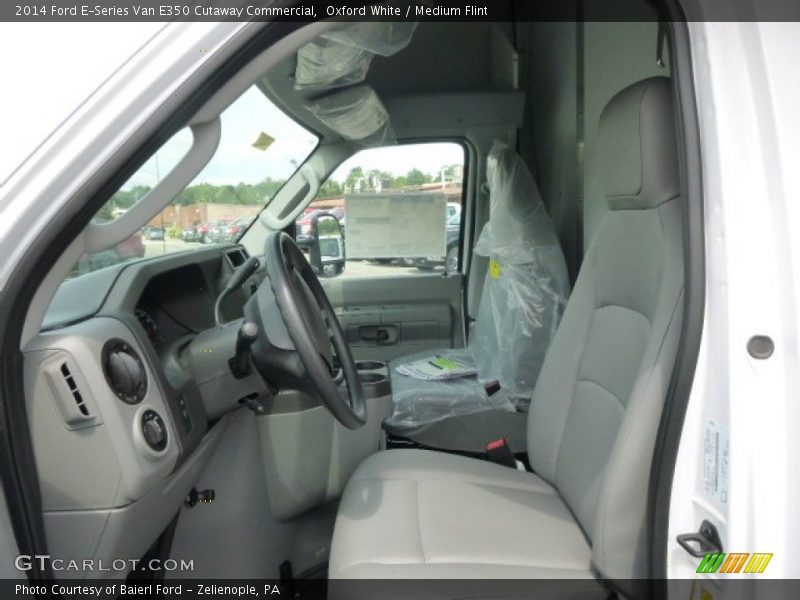 Oxford White / Medium Flint 2014 Ford E-Series Van E350 Cutaway Commercial