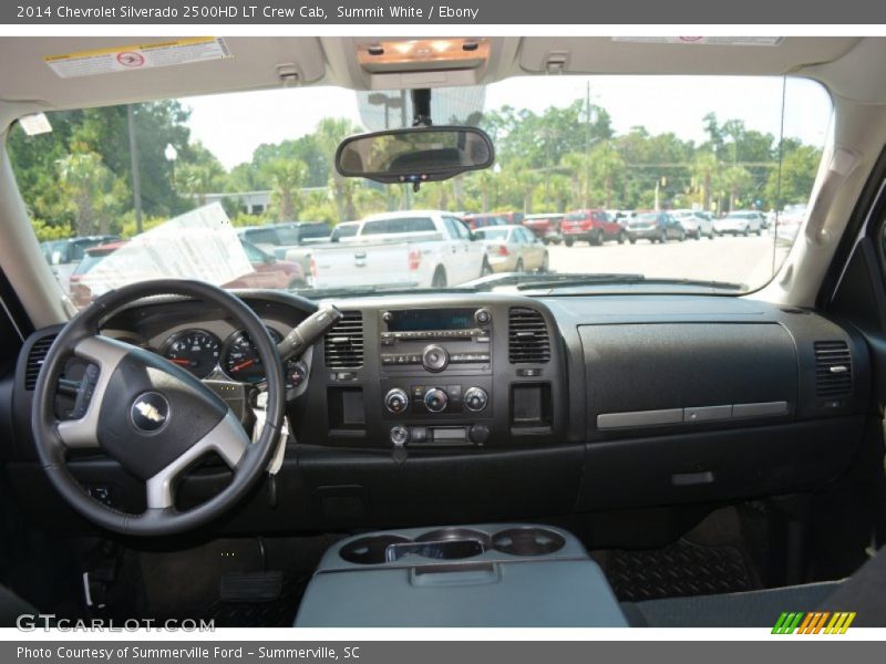 Summit White / Ebony 2014 Chevrolet Silverado 2500HD LT Crew Cab