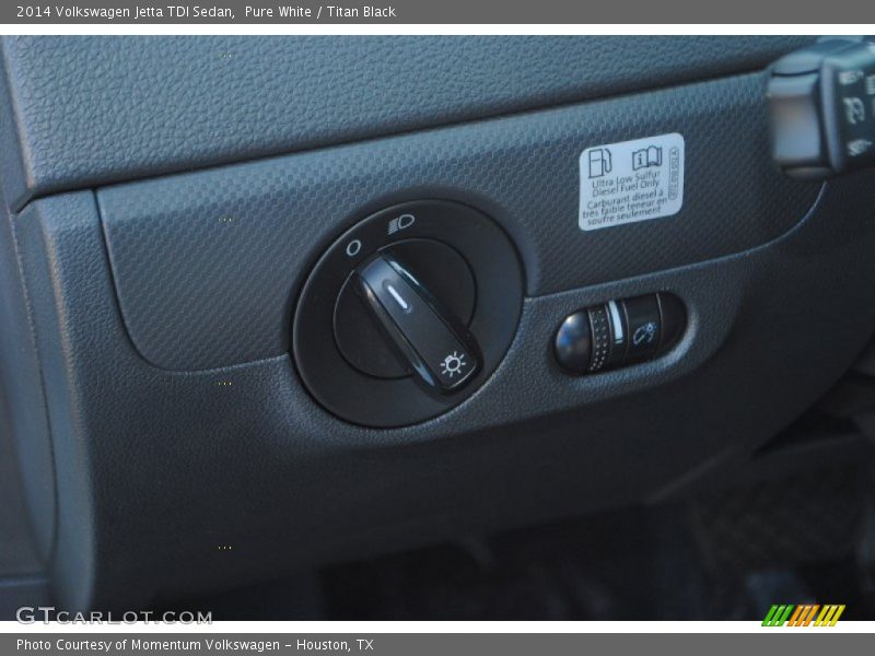 Pure White / Titan Black 2014 Volkswagen Jetta TDI Sedan