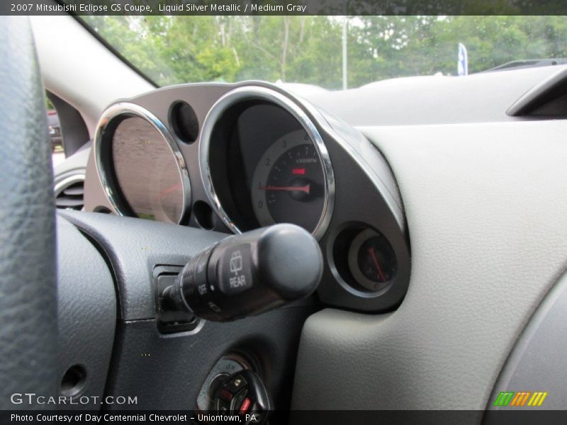 Liquid Silver Metallic / Medium Gray 2007 Mitsubishi Eclipse GS Coupe