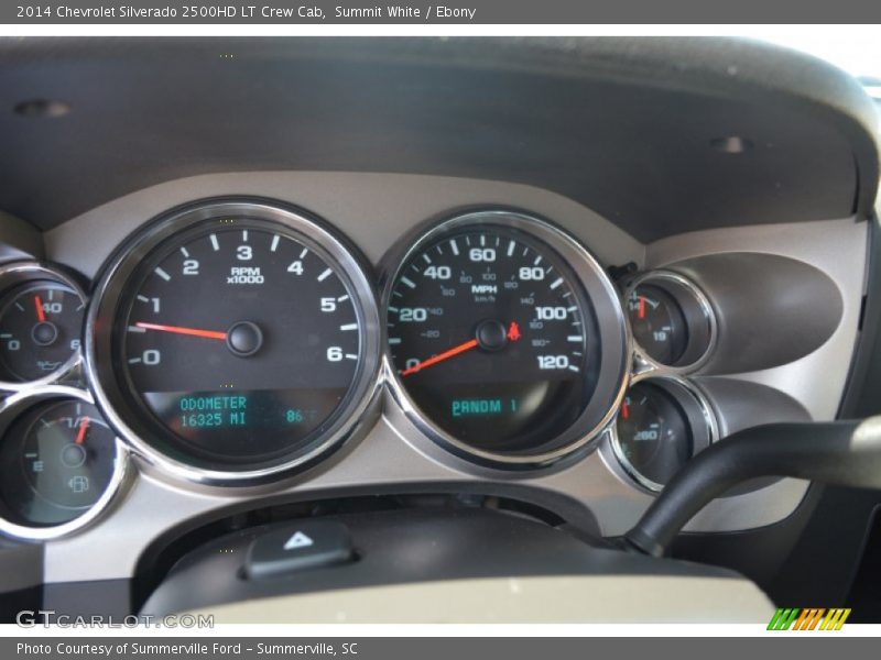 Summit White / Ebony 2014 Chevrolet Silverado 2500HD LT Crew Cab