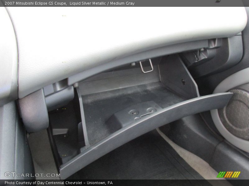 Liquid Silver Metallic / Medium Gray 2007 Mitsubishi Eclipse GS Coupe