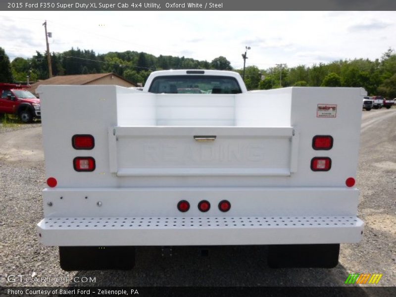 Oxford White / Steel 2015 Ford F350 Super Duty XL Super Cab 4x4 Utility