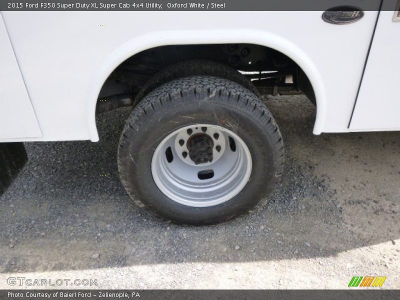 Oxford White / Steel 2015 Ford F350 Super Duty XL Super Cab 4x4 Utility
