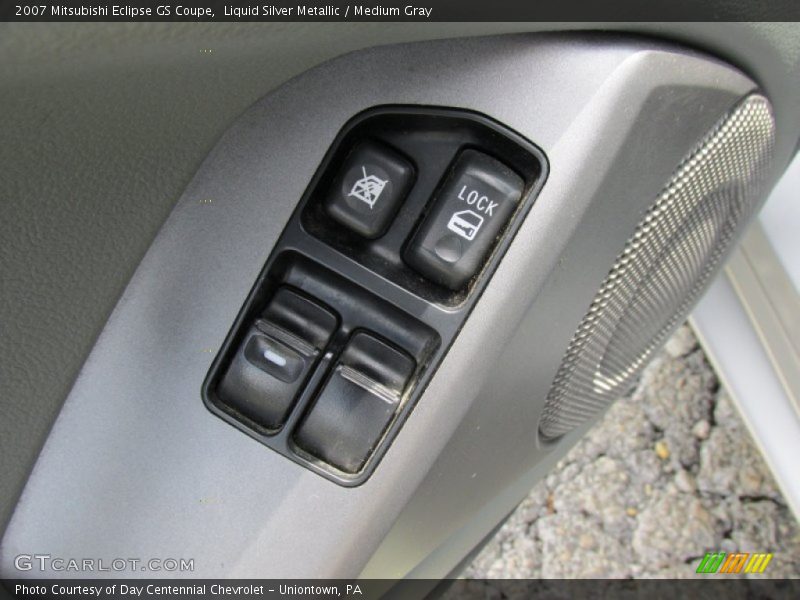 Liquid Silver Metallic / Medium Gray 2007 Mitsubishi Eclipse GS Coupe